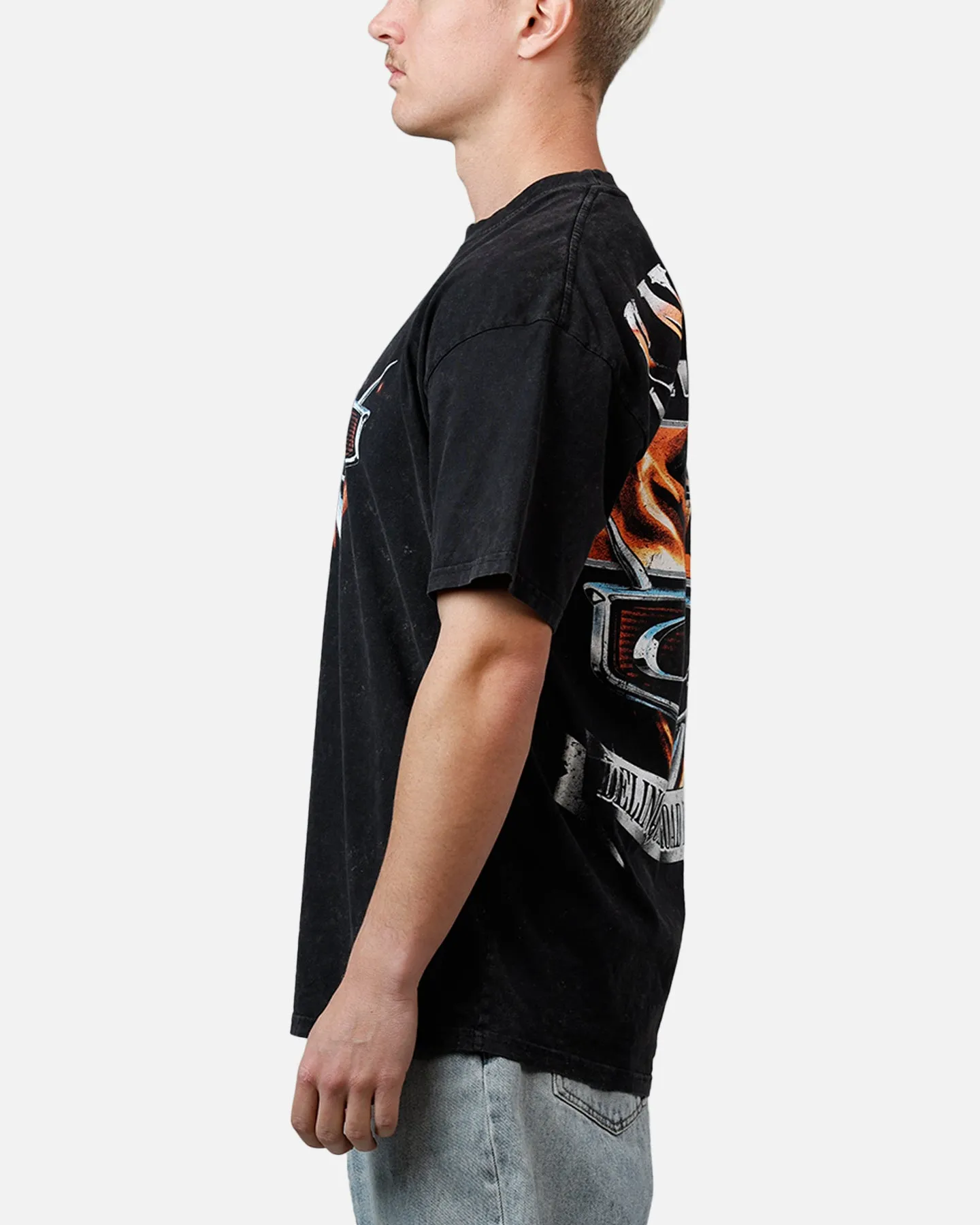 Goat Crew Disney And Pixar Cars Snot Rod Vintage T-Shirt Black Acidwash sold by Culture Kings product image thumbnail 5