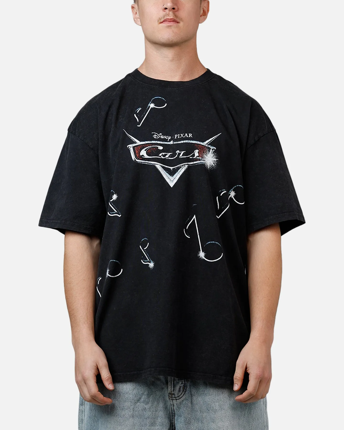 Goat Crew Disney And Pixar Cars DJ Vintage T-Shirt Black Acidwash sold by Culture Kings product image thumbnail 2