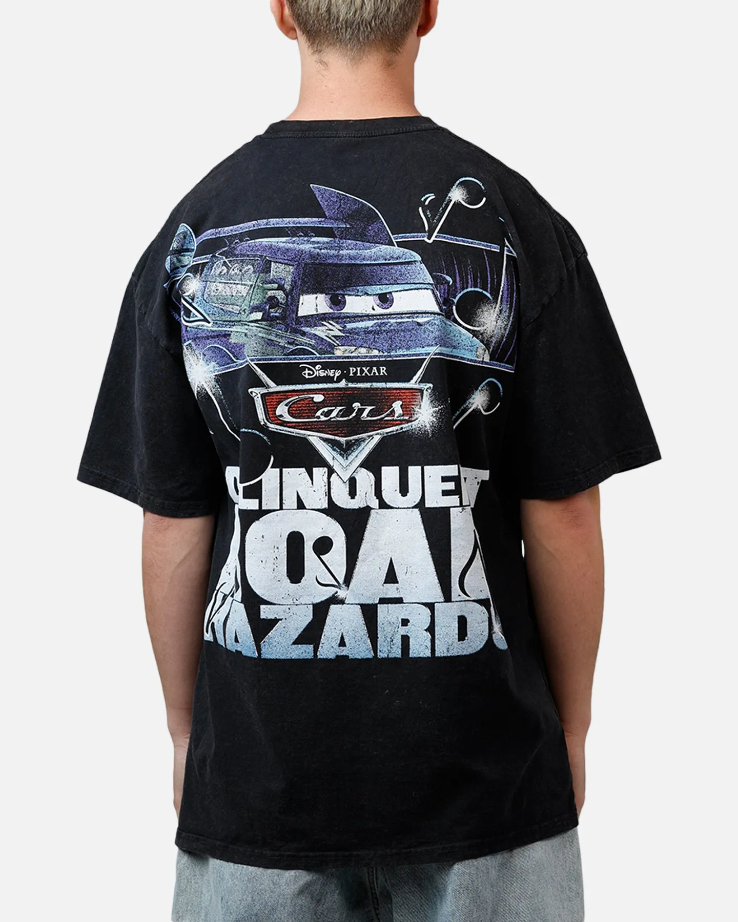 Goat Crew Disney And Pixar Cars DJ Vintage T-Shirt Black Acidwash sold by Culture Kings