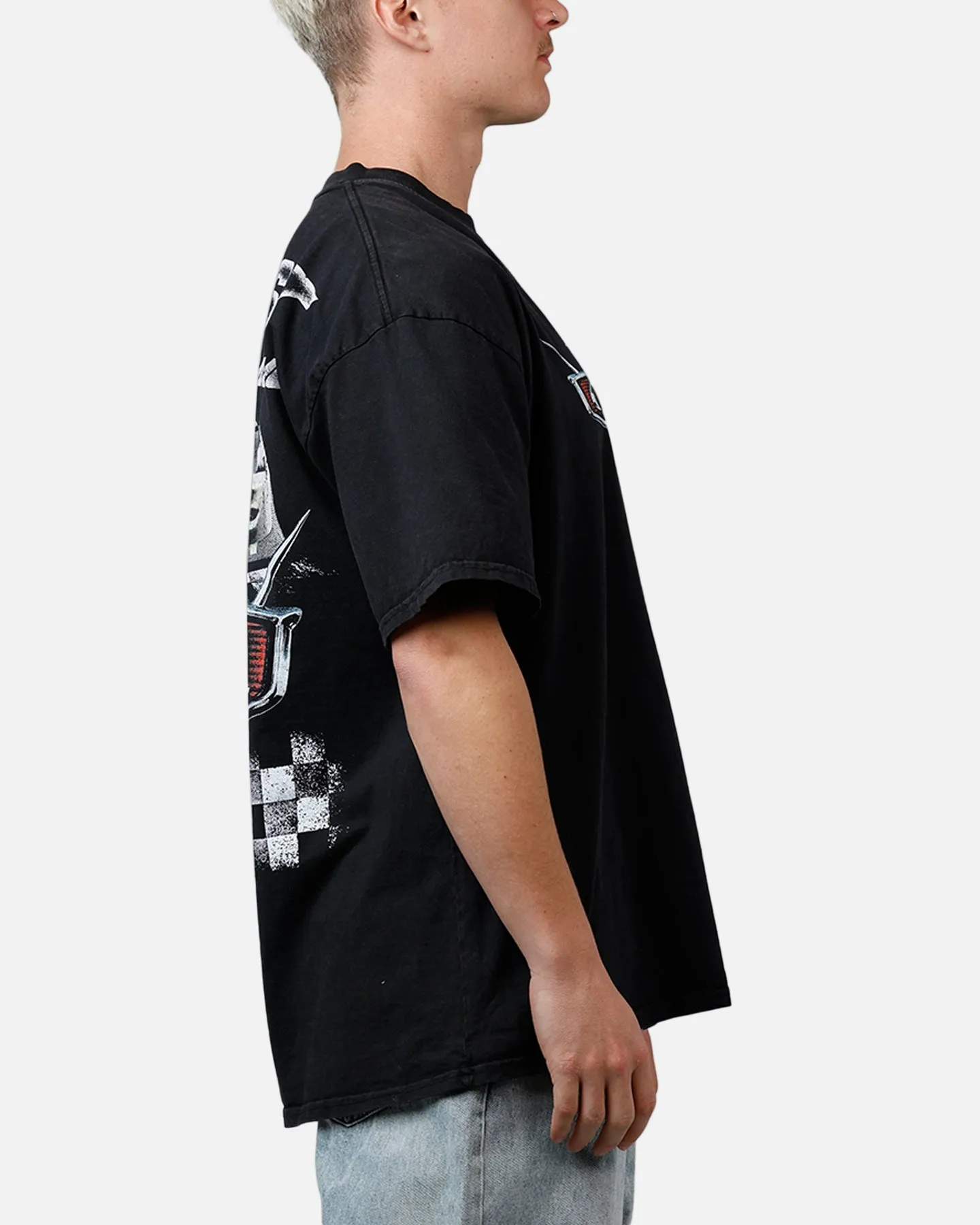 Goat Crew Disney And Pixar Cars Boost Vintage T-Shirt Black Acidwash sold by Culture Kings product image thumbnail 4