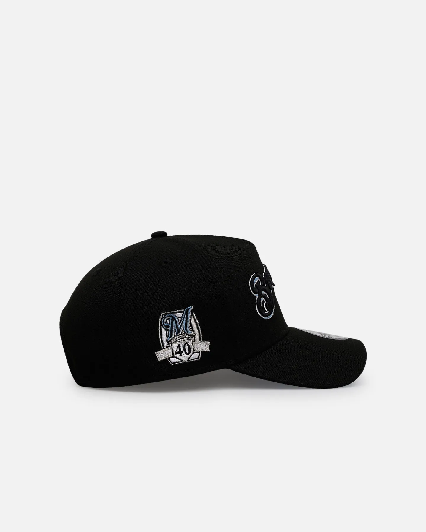 New Era Milwaukee Brewers 'Wrestlepack' 9FORTY A-Frame Snapback Black sold by Culture Kings product image thumbnail 3