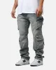 MNML V709 Wide Bellow Cargo Denim Pants Blue sold by Culture Kings
