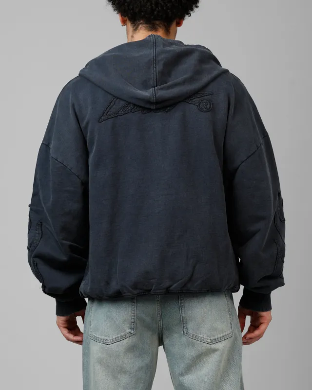 Loiter Inferno Hoodie Washed Black sold by Culture Kings
