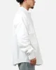 MNML Oversized Cotton Button Up Shirt White sold by Culture Kings