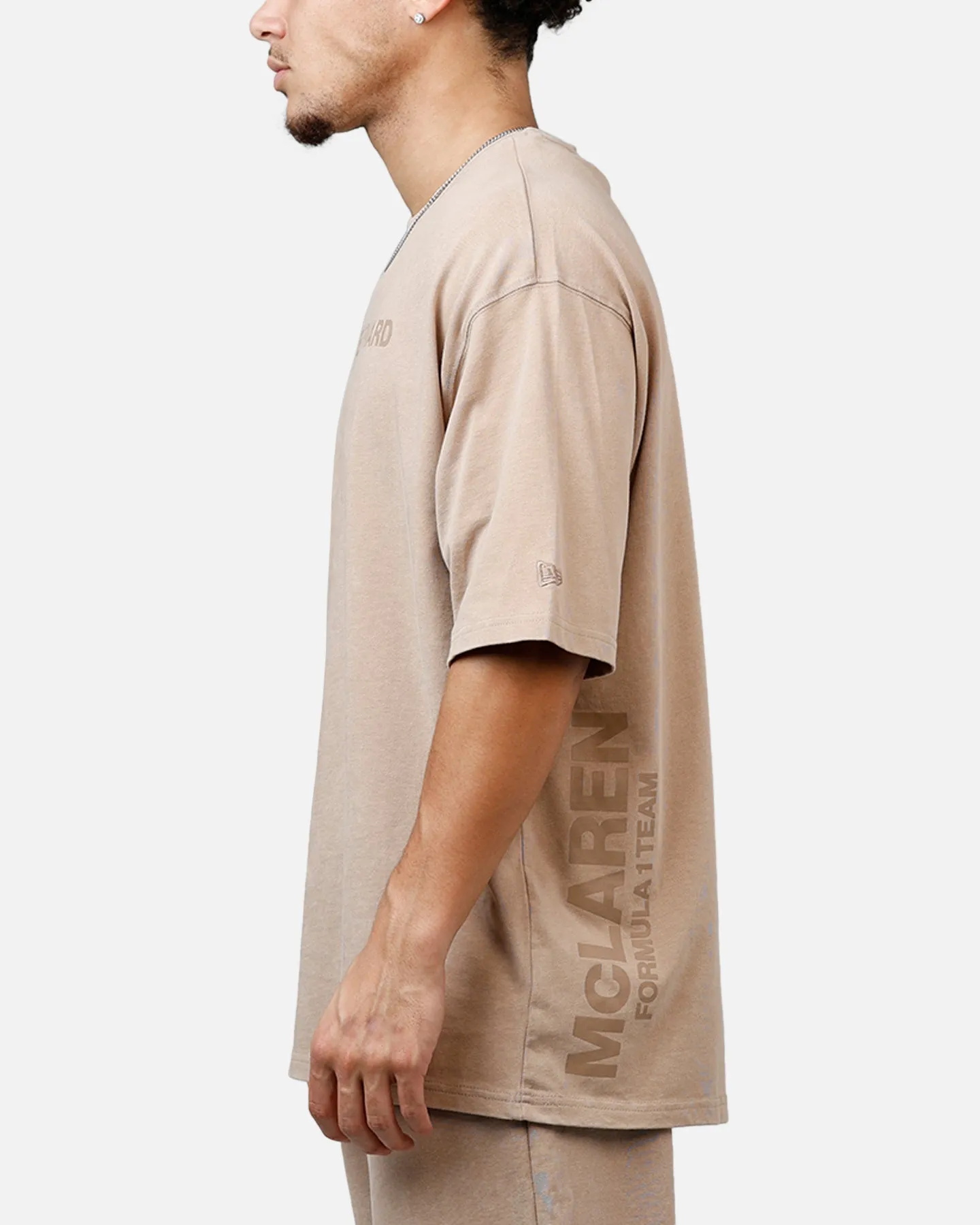 New Era X Mclaren Speedmark T-Shirt Taupe sold by Culture Kings product image thumbnail 5