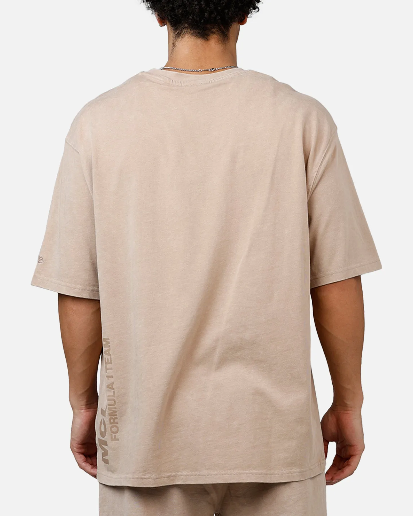 New Era X Mclaren Speedmark T-Shirt Taupe sold by Culture Kings product image thumbnail 2