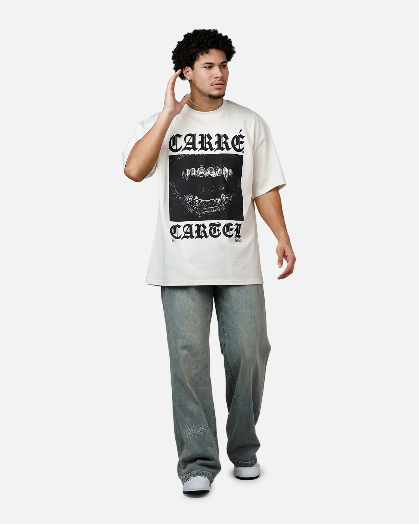 Carre Cartel T-Shirt Off White sold by Culture Kings product image thumbnail 3
