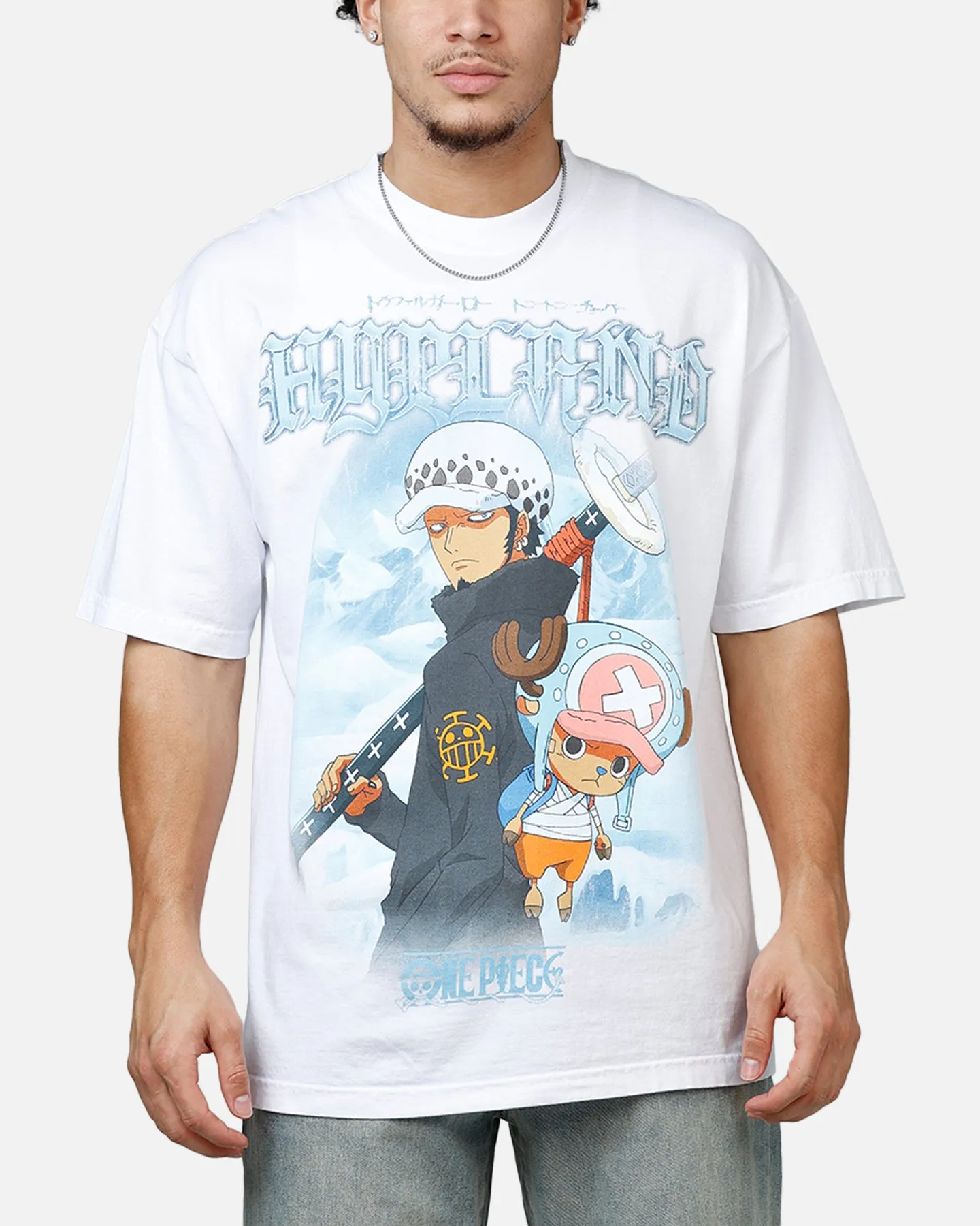 Hypland X One Piece Ice Jumbo T-Shirt White sold by Culture Kings