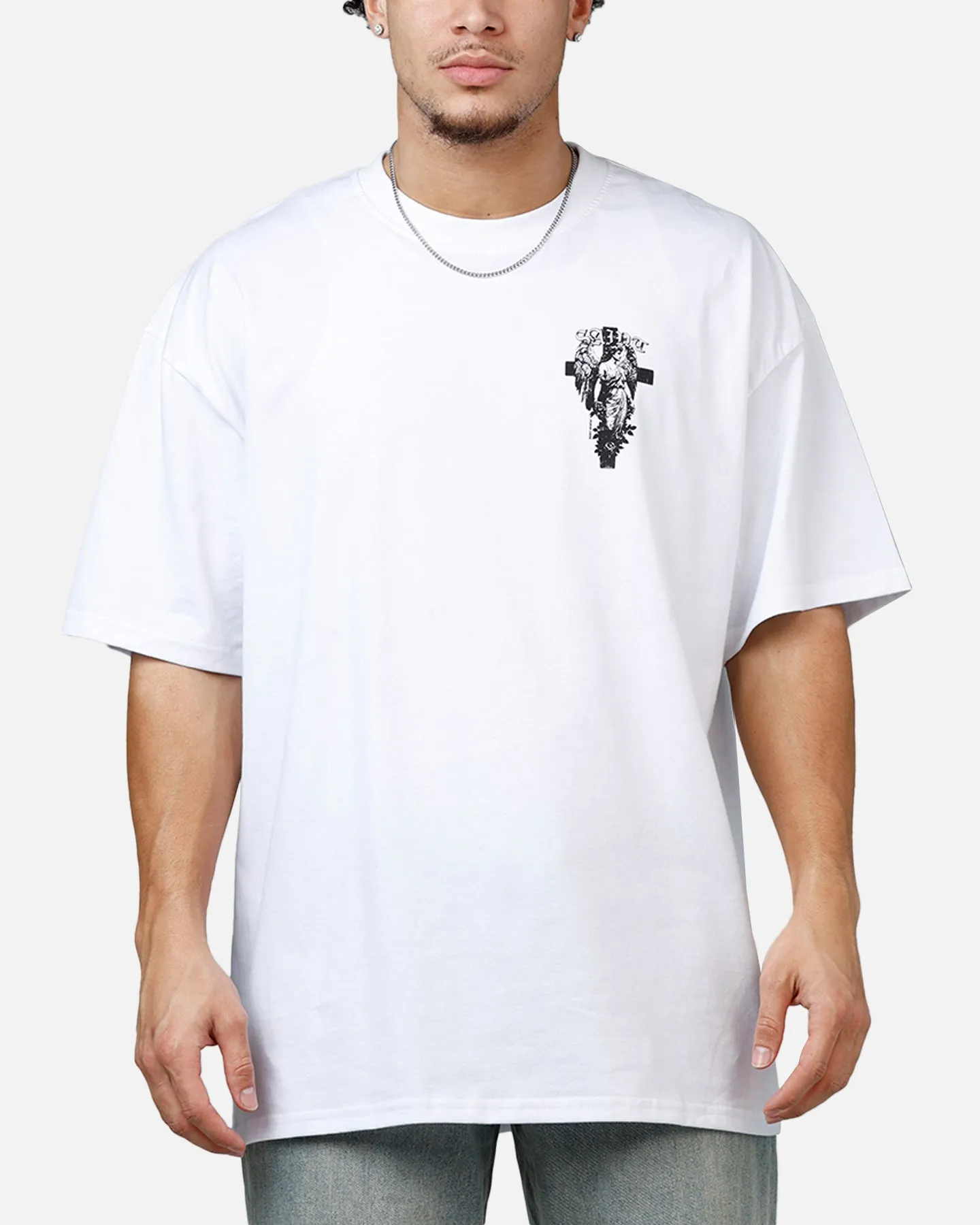 Saint Morta The Fallen T-Shirt White sold by Culture Kings product image thumbnail 2