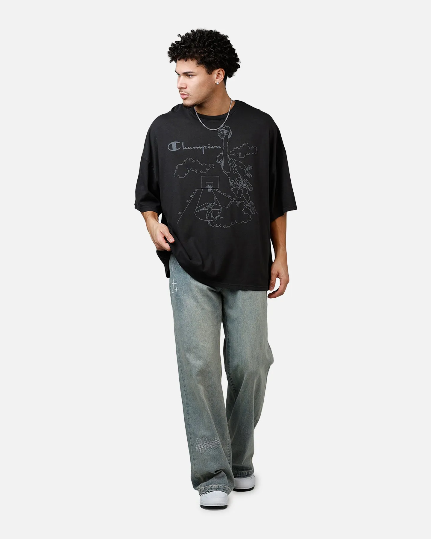 Champion Basketball T-Shirt Black sold by Culture Kings product image thumbnail 3