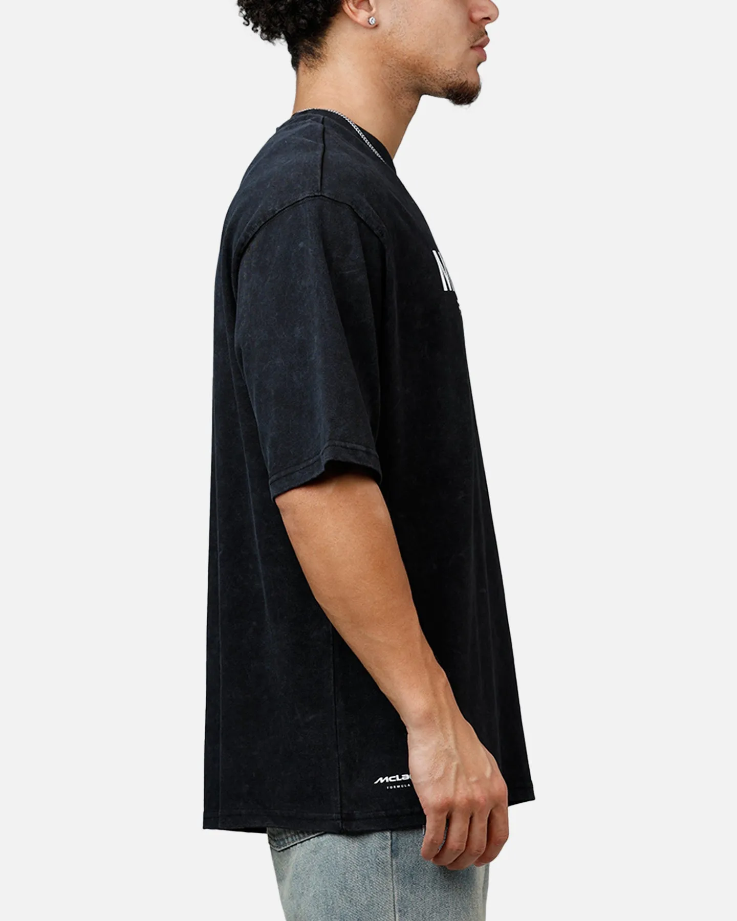 New Era X Mclaren Wordmark T-Shirt Black sold by Culture Kings product image thumbnail 4