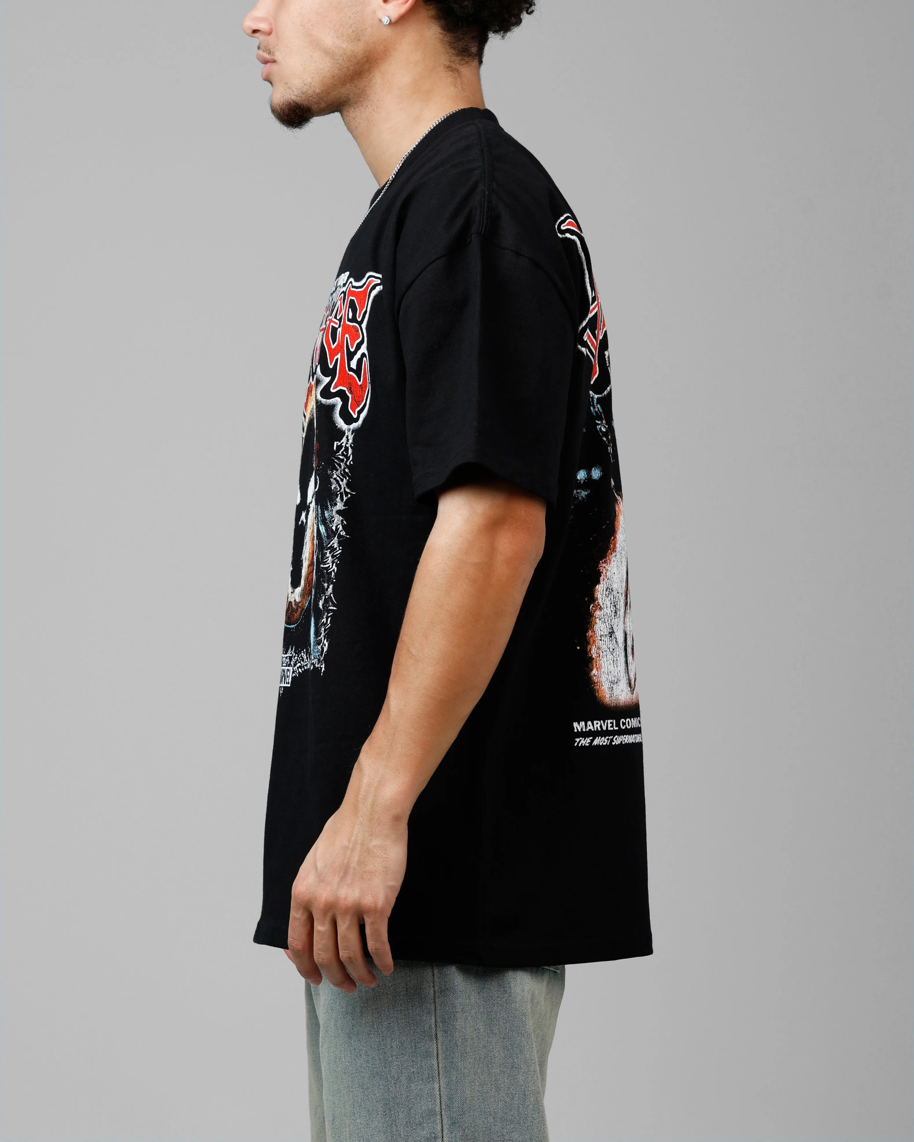 Loiter Marvel Ghost Rider Heavyweight T-Shirt Black sold by Culture Kings product image thumbnail 4