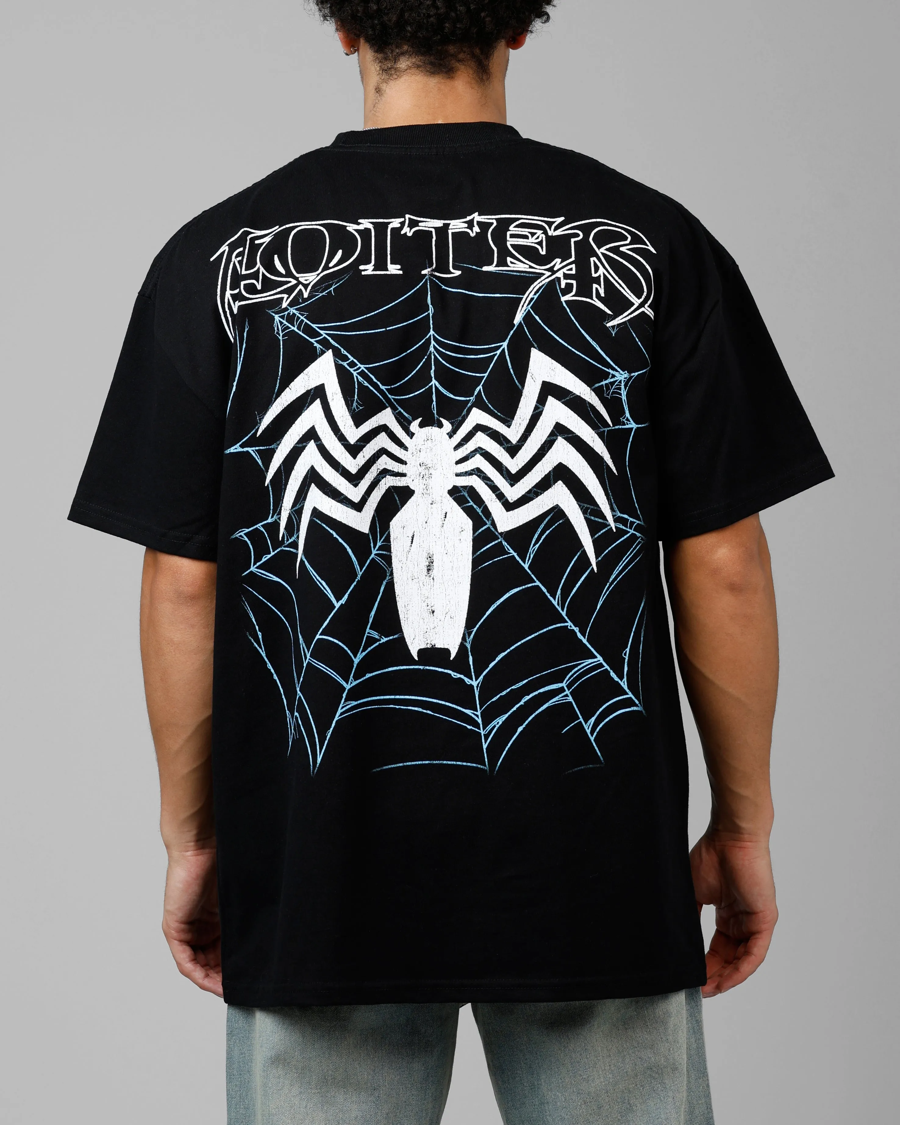 Loiter Marvel Spider-Man Symbiote Heavyweight T-Shirt Black sold by Culture Kings product image thumbnail 2