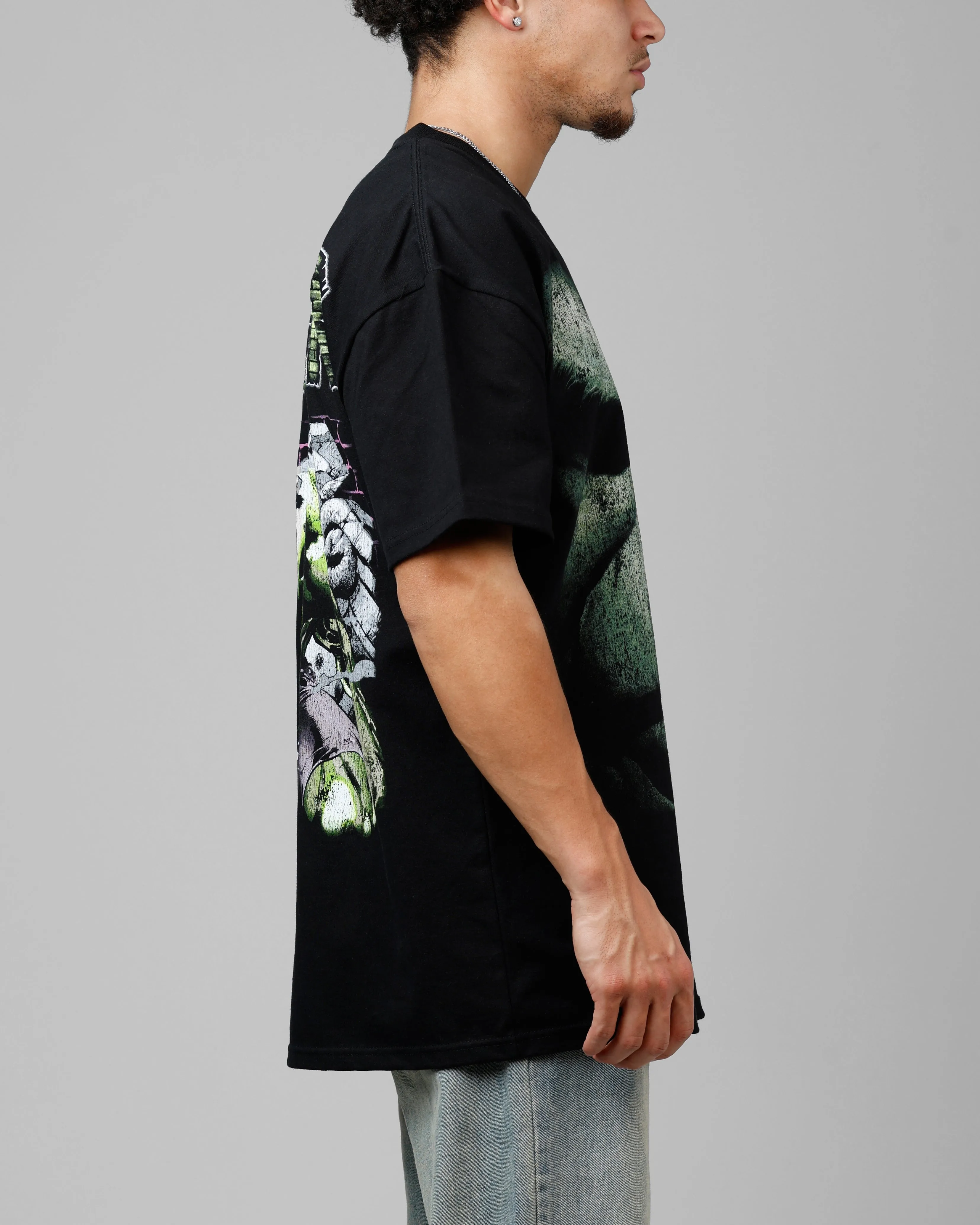Loiter Marvel Hulk Heavyweight T-Shirt Black sold by Culture Kings product image thumbnail 4