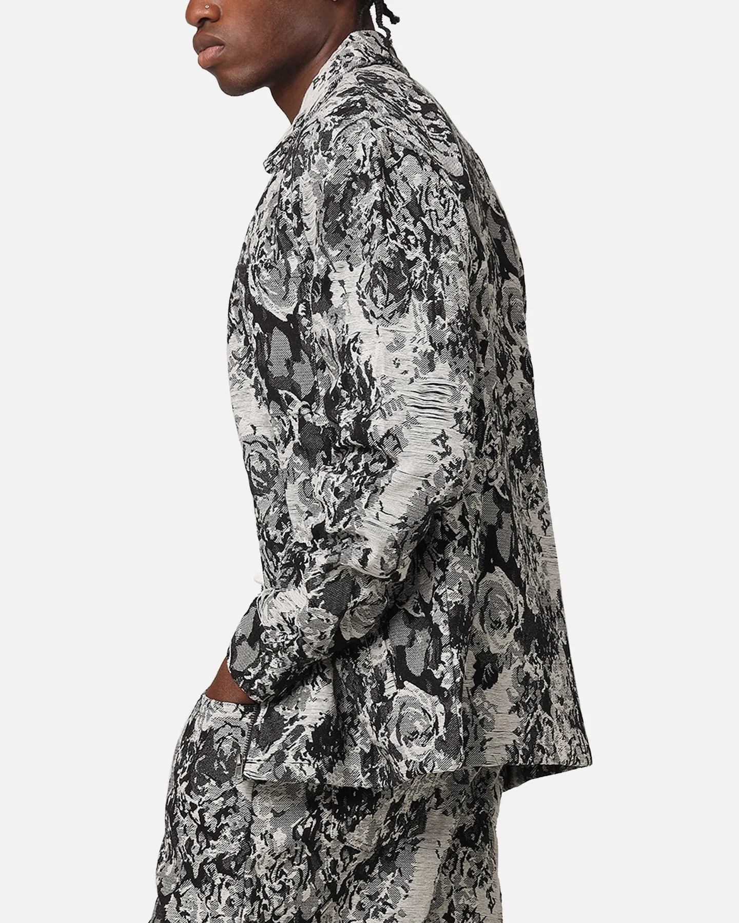 XXIII Denim Jacquard Jacket Black Denim sold by Culture Kings product image thumbnail 5