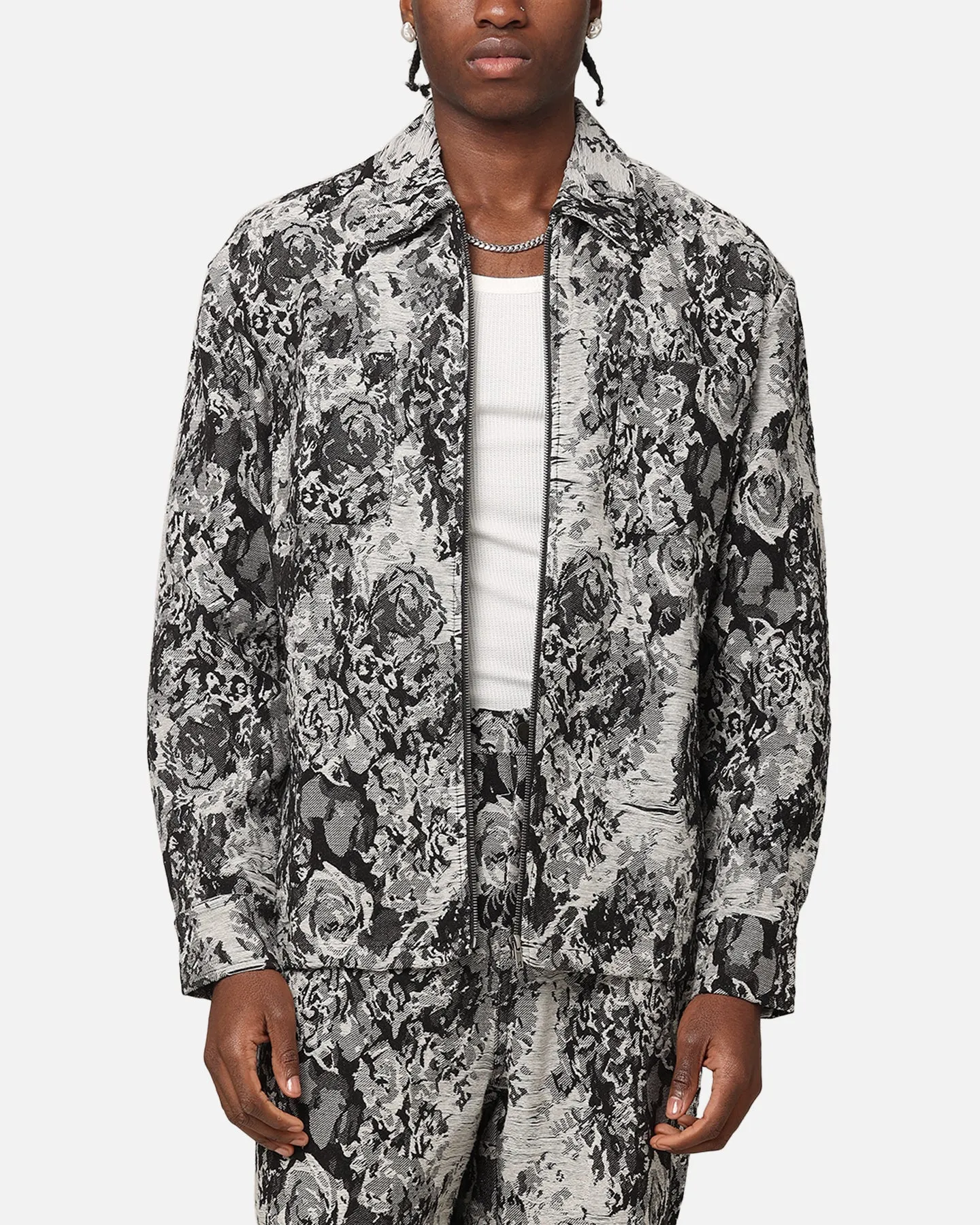 XXIII Denim Jacquard Jacket Black Denim sold by Culture Kings