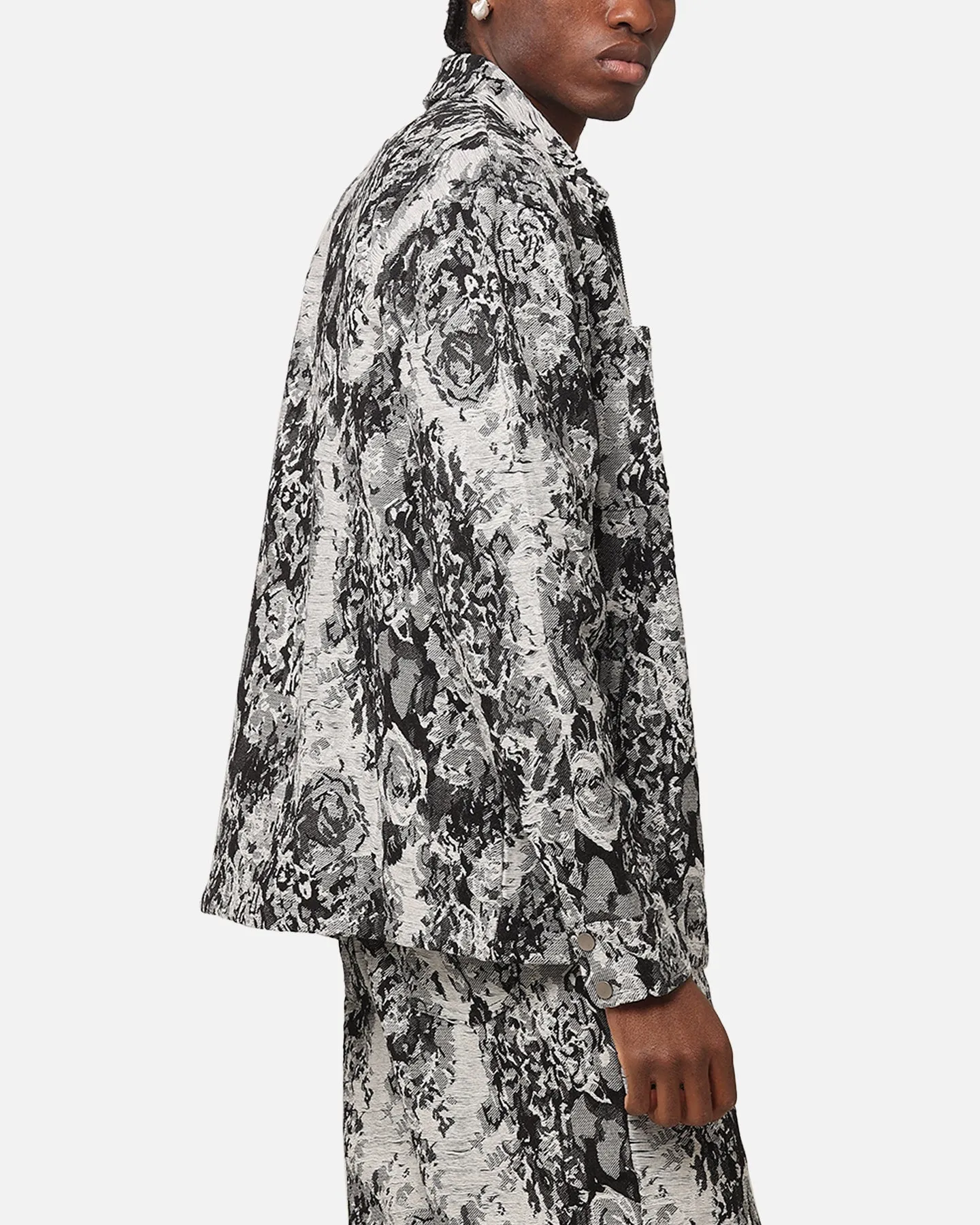 XXIII Denim Jacquard Jacket Black Denim sold by Culture Kings product image thumbnail 4