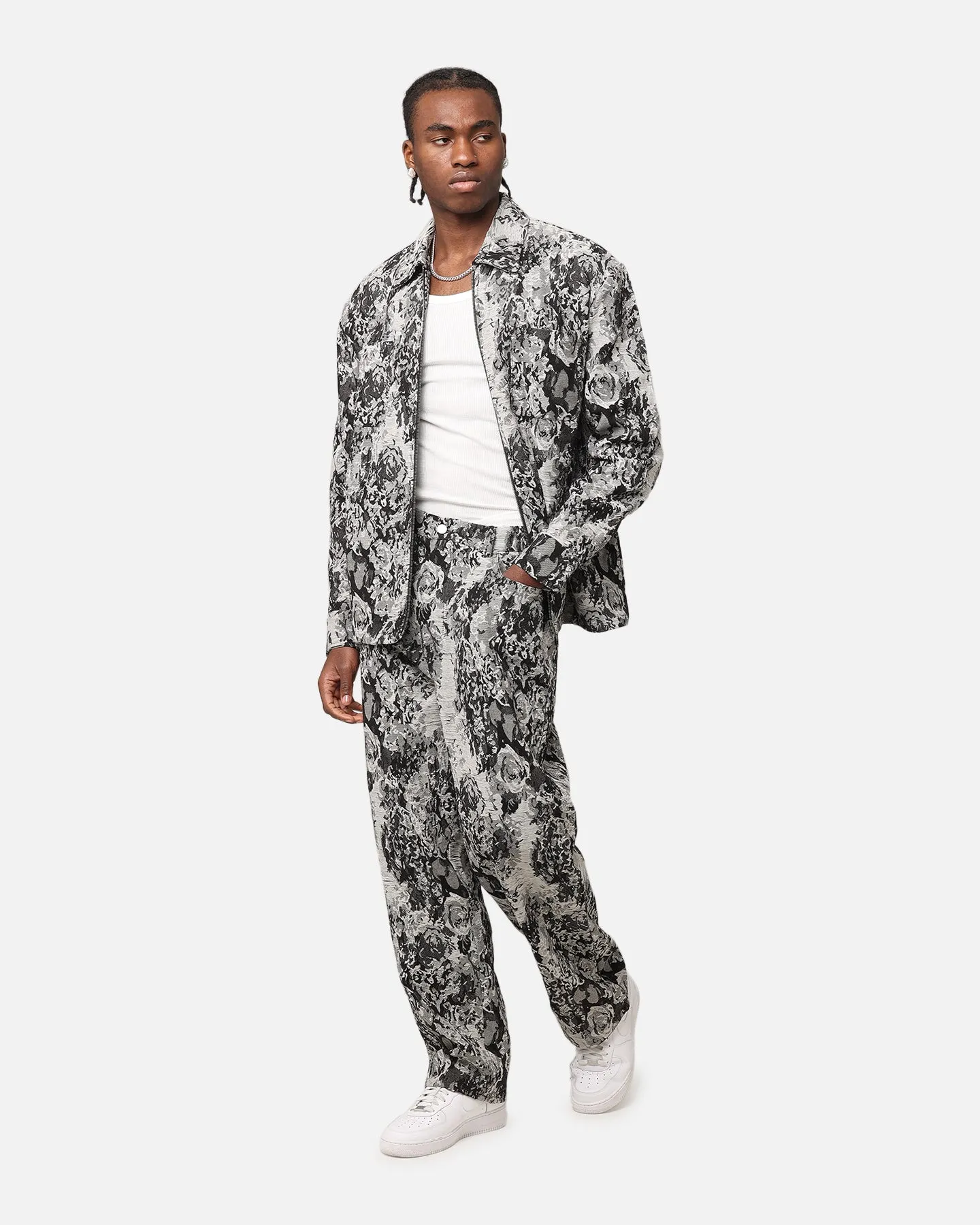 XXIII Denim Jacquard Jacket Black Denim sold by Culture Kings product image thumbnail 2