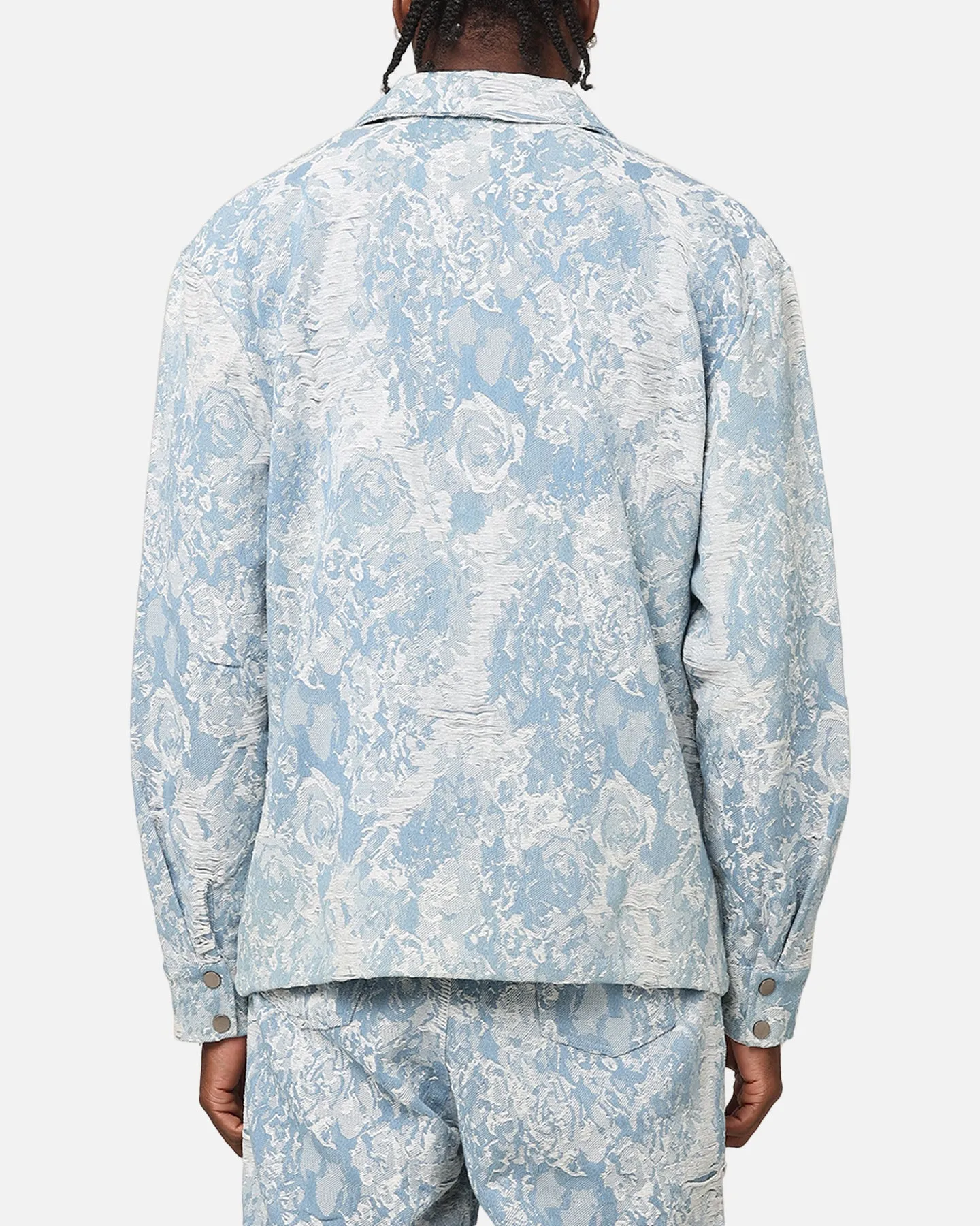 XXIII Denim Jacquard Jacket Pacific Blue sold by Culture Kings product image thumbnail 3