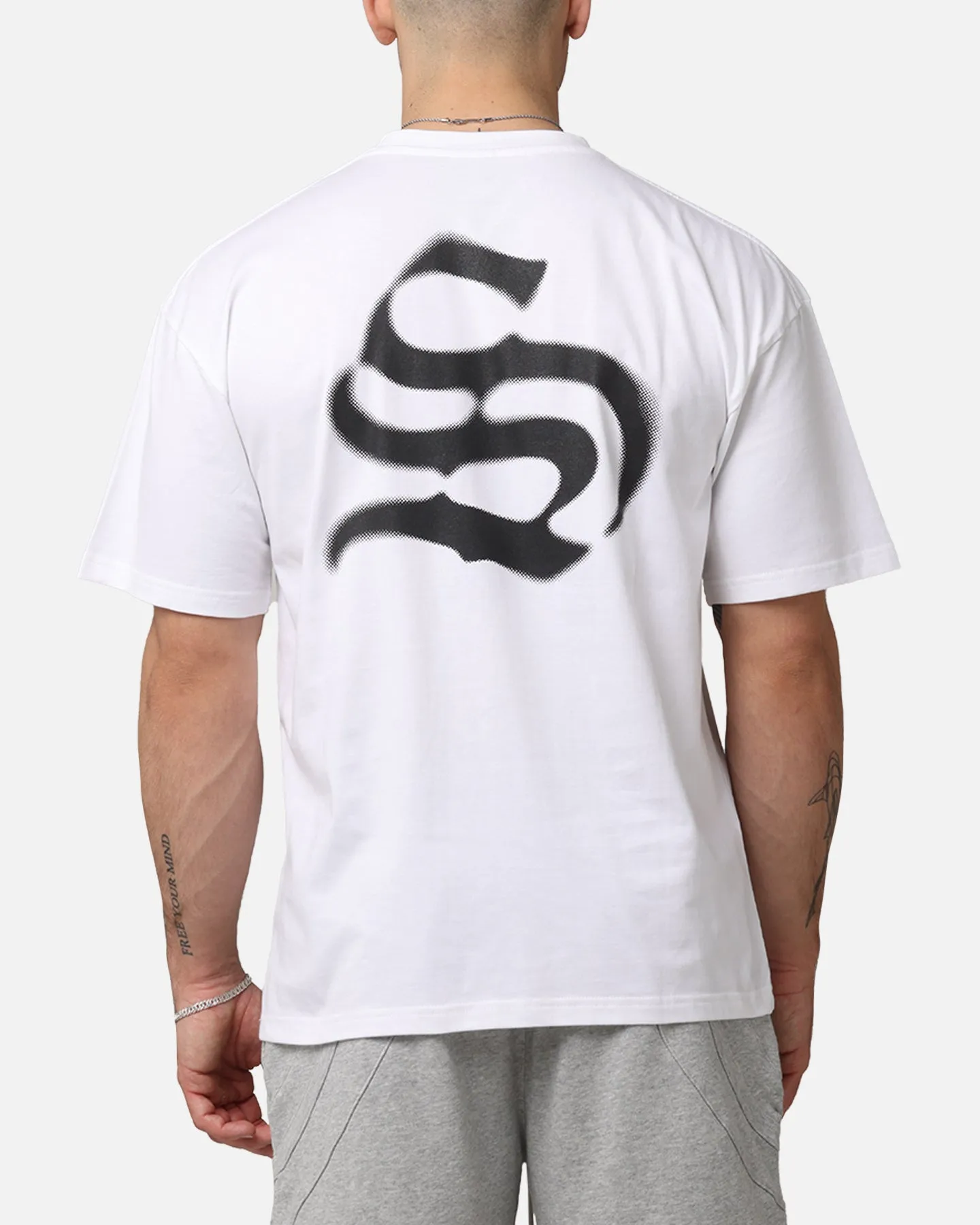 Saint Morta Gothic Rein Drop T-Shirt White sold by Culture Kings