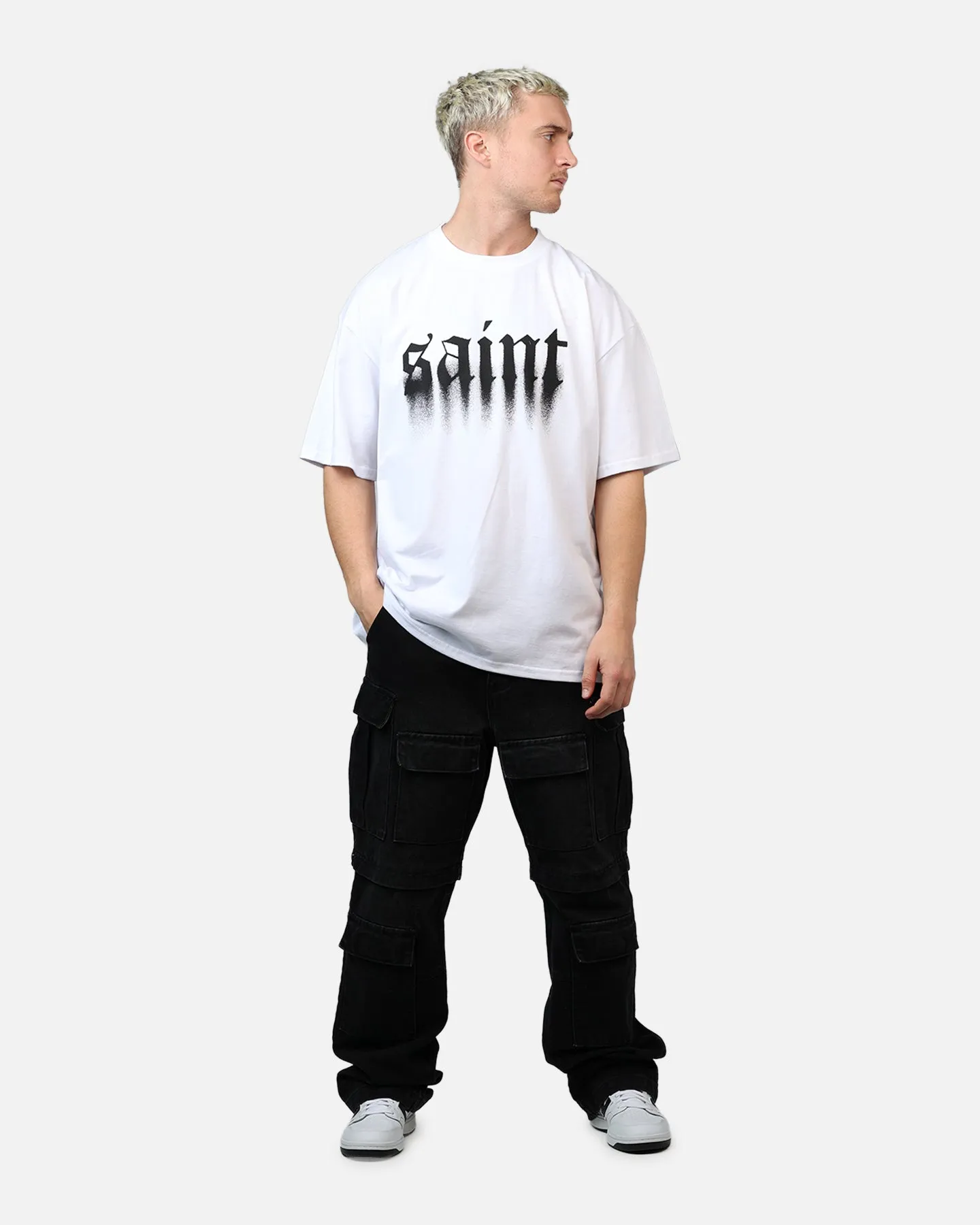 Saint Morta Spray T-Shirt White sold by Culture Kings product image thumbnail 3