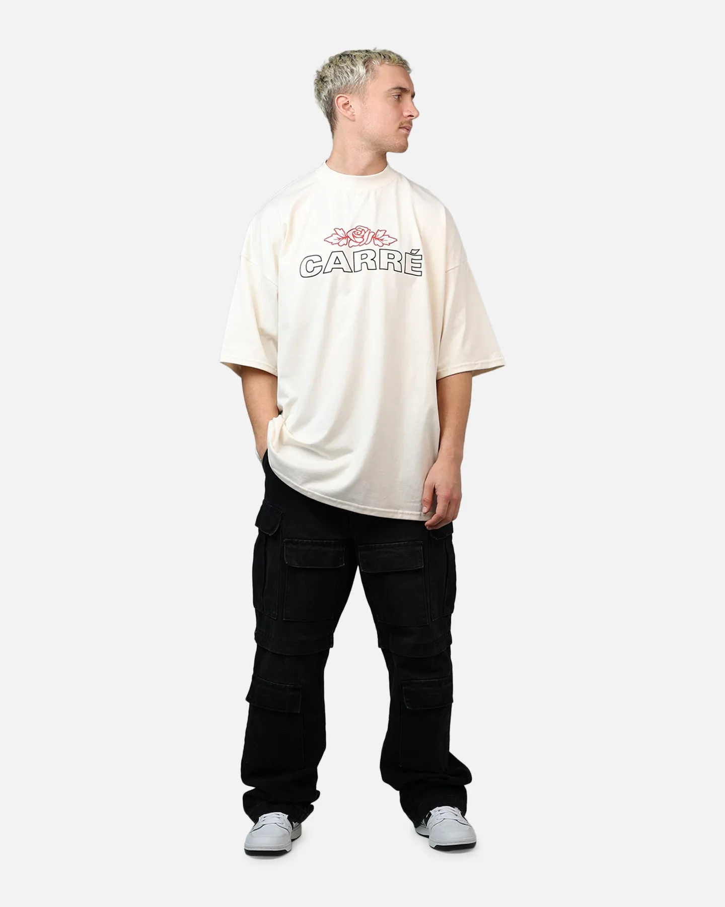 Carre Rosebud Drop T-Shirt Off White sold by Culture Kings product image thumbnail 3