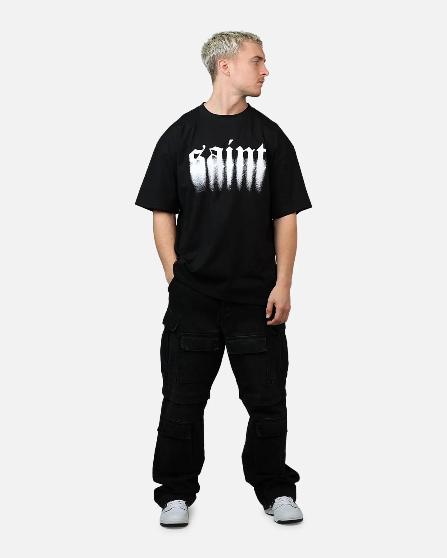 Saint Morta Spray T-Shirt Black sold by Culture Kings product image thumbnail 3
