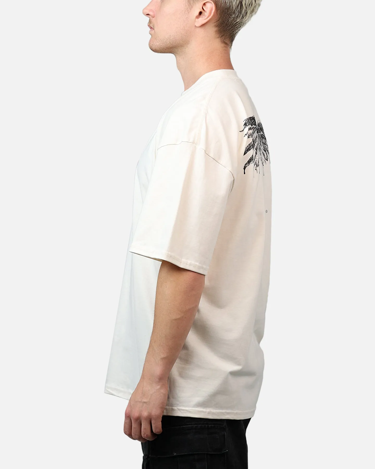Saint Morta Raven T-Shirt Off White sold by Culture Kings product image thumbnail 5
