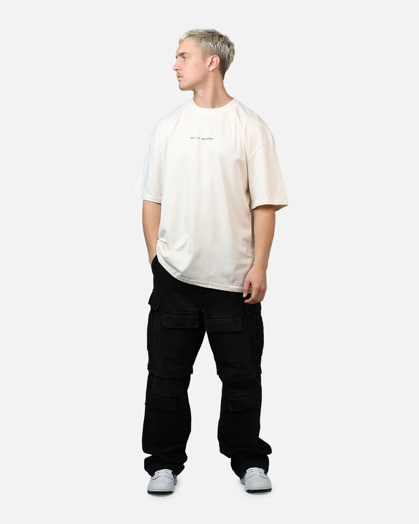 Saint Morta Raven T-Shirt Off White sold by Culture Kings product image thumbnail 3