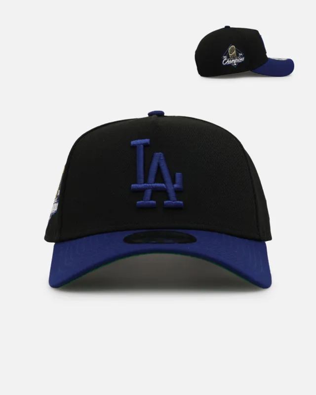 New Era Los Angeles Dodgers '24 Champs' 9FORTY A-Frame Snapback Black sold by Culture Kings