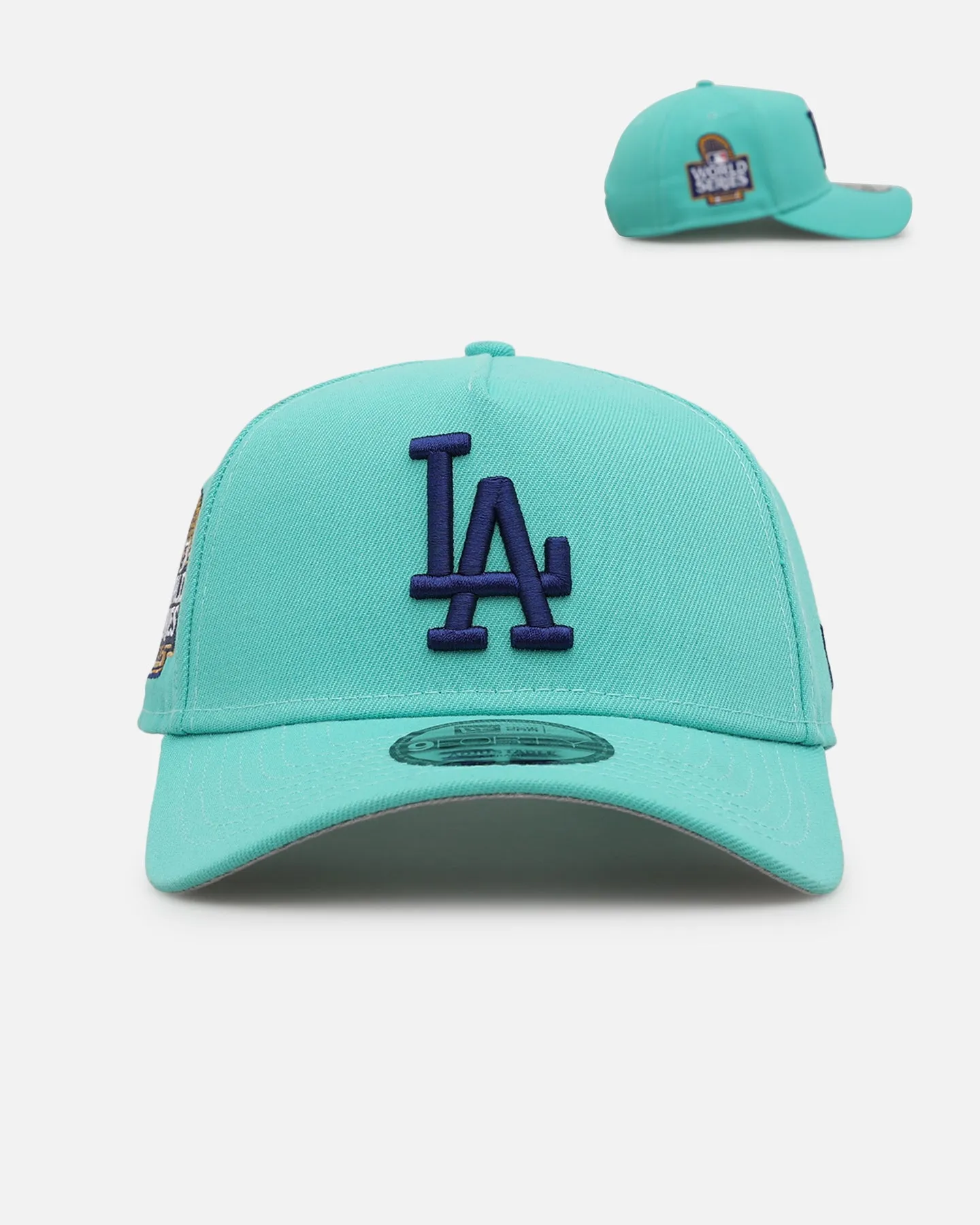 New Era Los Angeles Dodgers '24 Champs' 9FORTY A-Frame Snapback Mint sold by Culture Kings