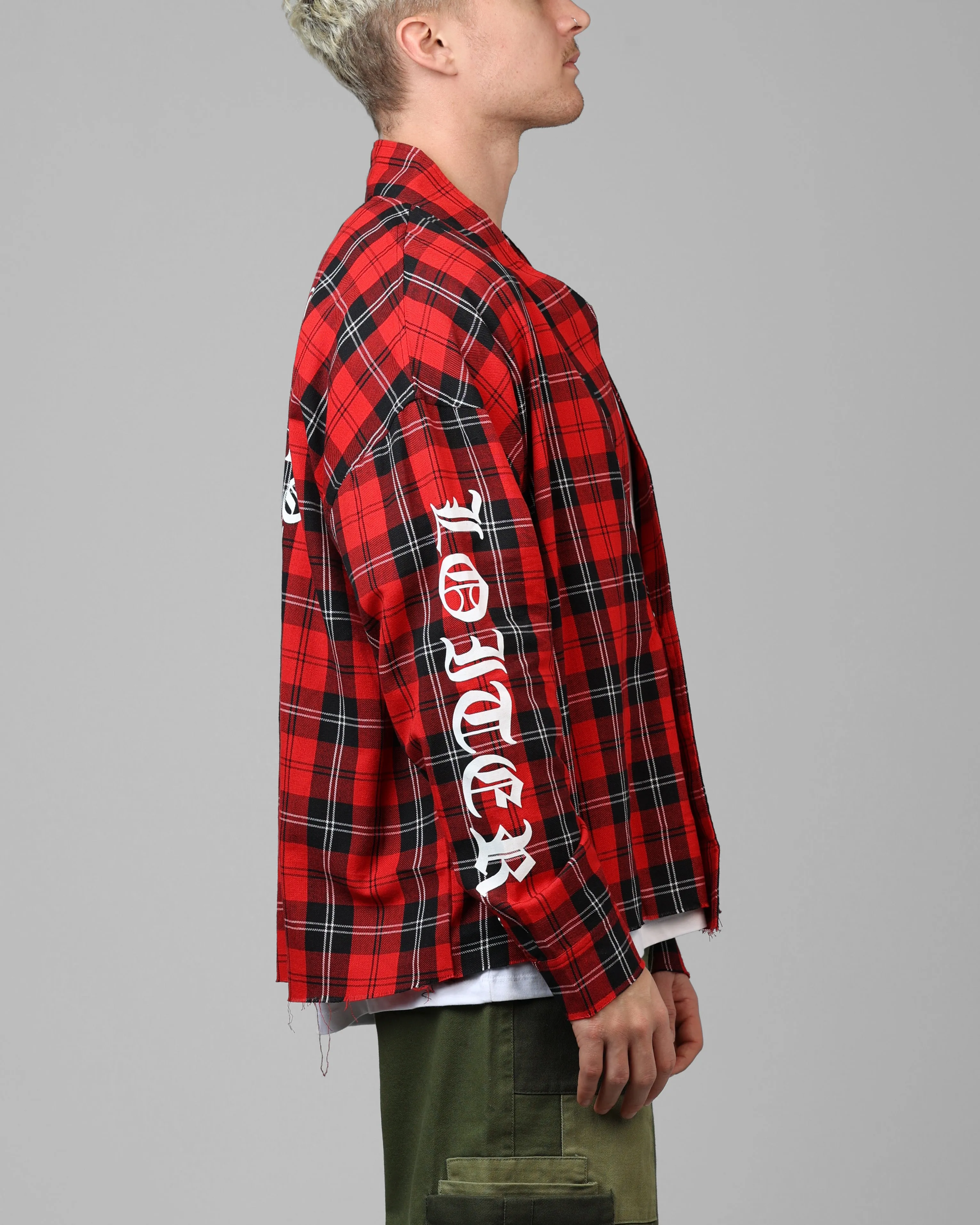 Loiter Kimono Flannel Red sold by Culture Kings product image thumbnail 4