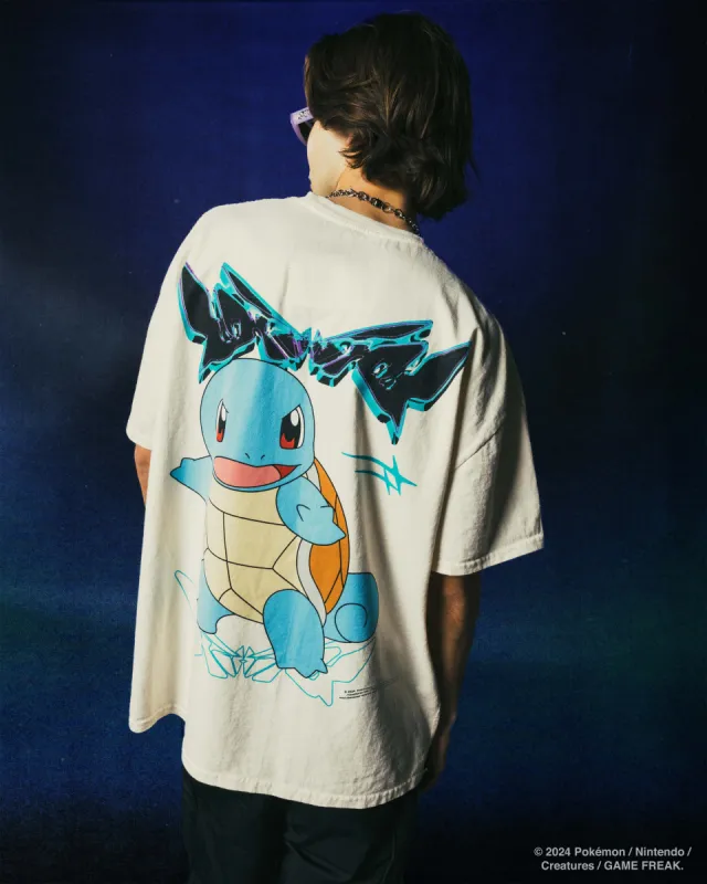 Pokémon By Loiter Squirtle T-Shirt Off White sold by Culture Kings