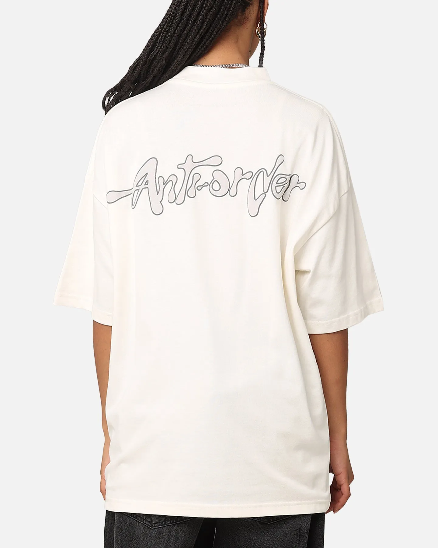 The Anti Order A2K Mock Neck T-Shirt Off White sold by Culture Kings