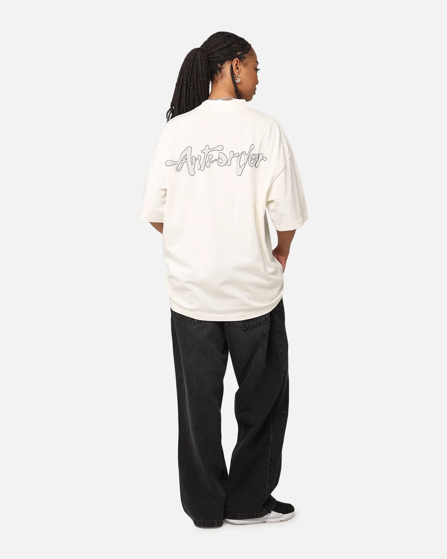 The Anti Order A2K Mock Neck T-Shirt Off White sold by Culture Kings product image thumbnail 3