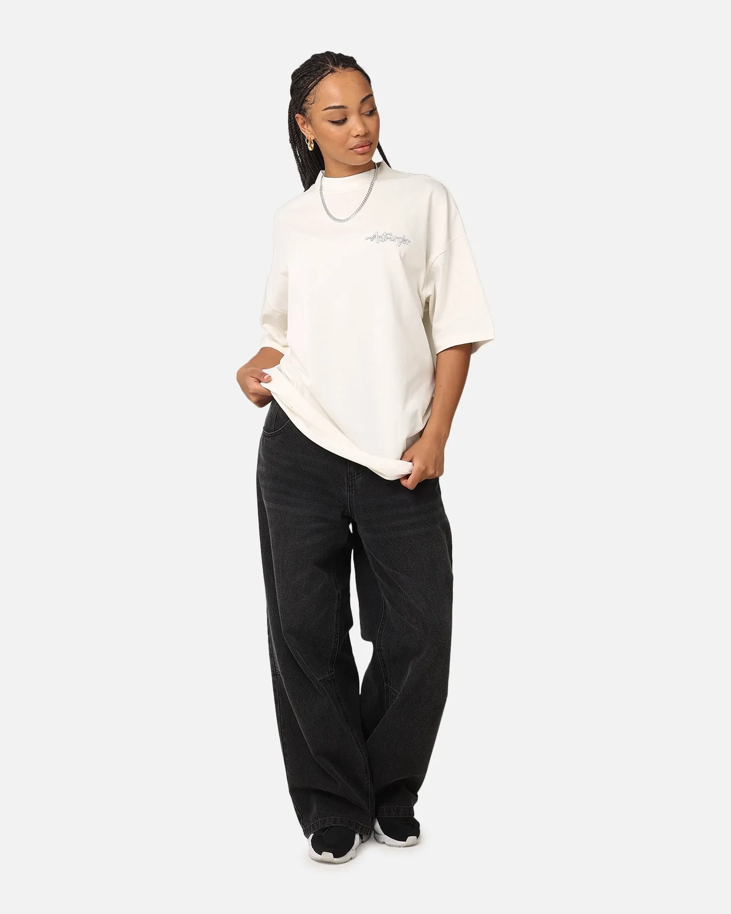 The Anti Order A2K Mock Neck T-Shirt Off White sold by Culture Kings product image thumbnail 4