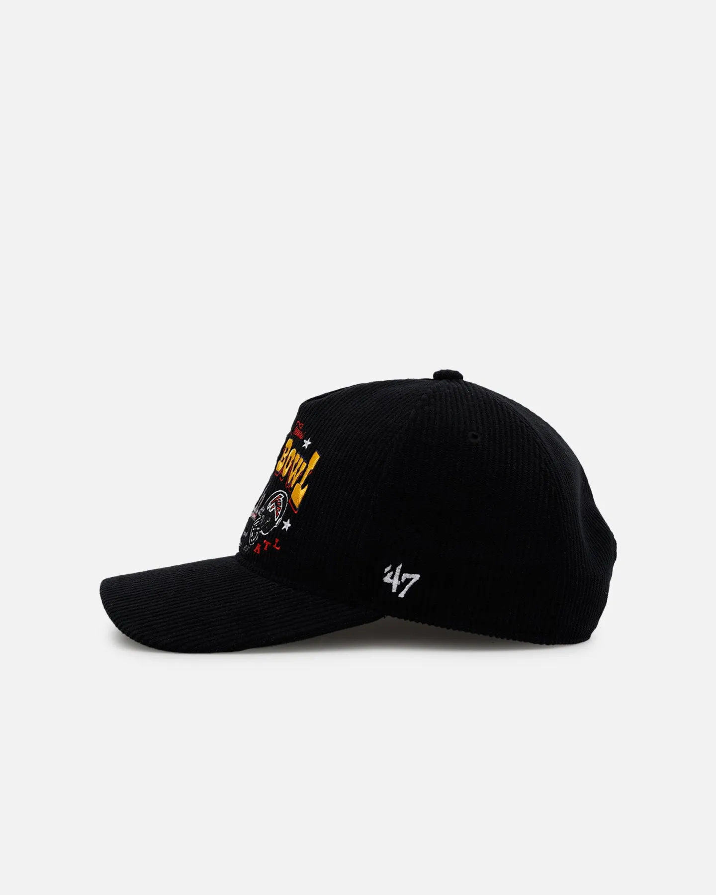 47 Brand Super Bowl LI 'Vintage Super Bowl' 47 Hitch Corduroy Snapback Black sold by Culture Kings product image thumbnail 5