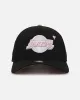 New Era Los Angeles Lakers 'Pink Satin Hearts 2.0' 9FORTY A-Frame Snapback Black/Pink sold by Culture Kings