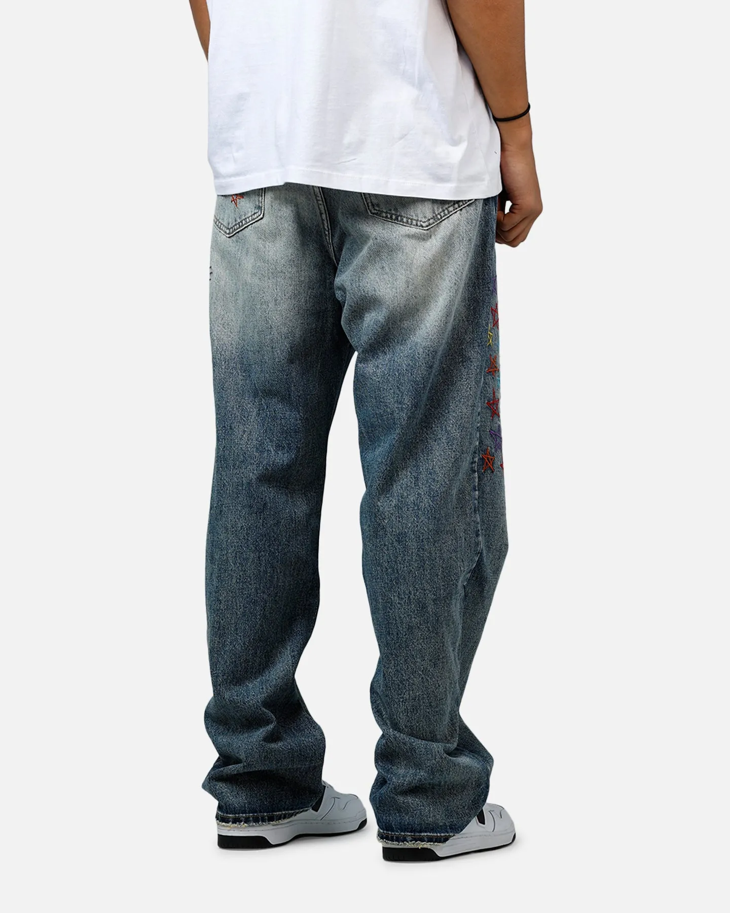 MNML Ultra Baggy Star Denim Jeans Vintage Blue sold by Culture Kings product image thumbnail 3
