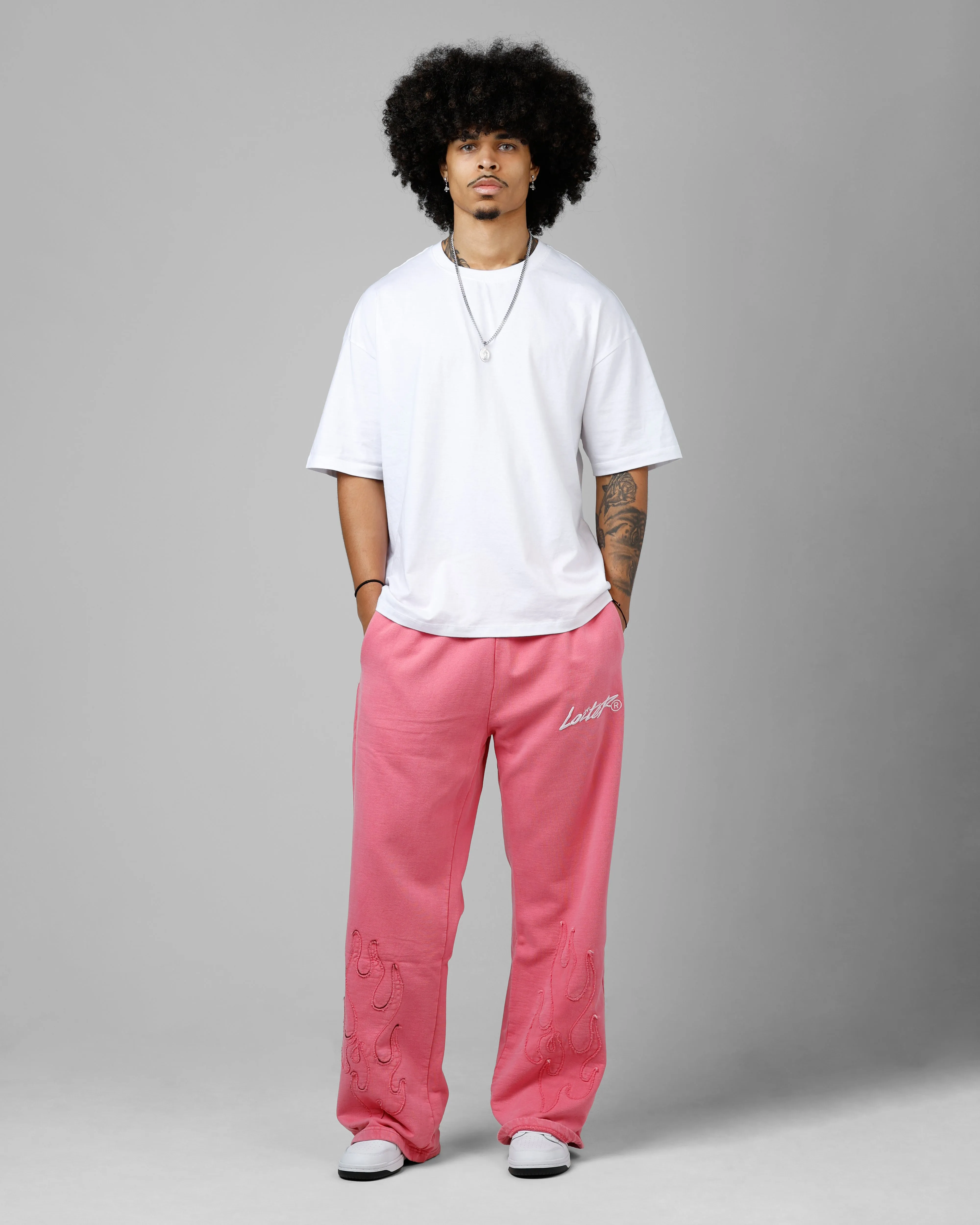 Loiter Inferno Sweatpants Pink sold by Culture Kings product image thumbnail 2