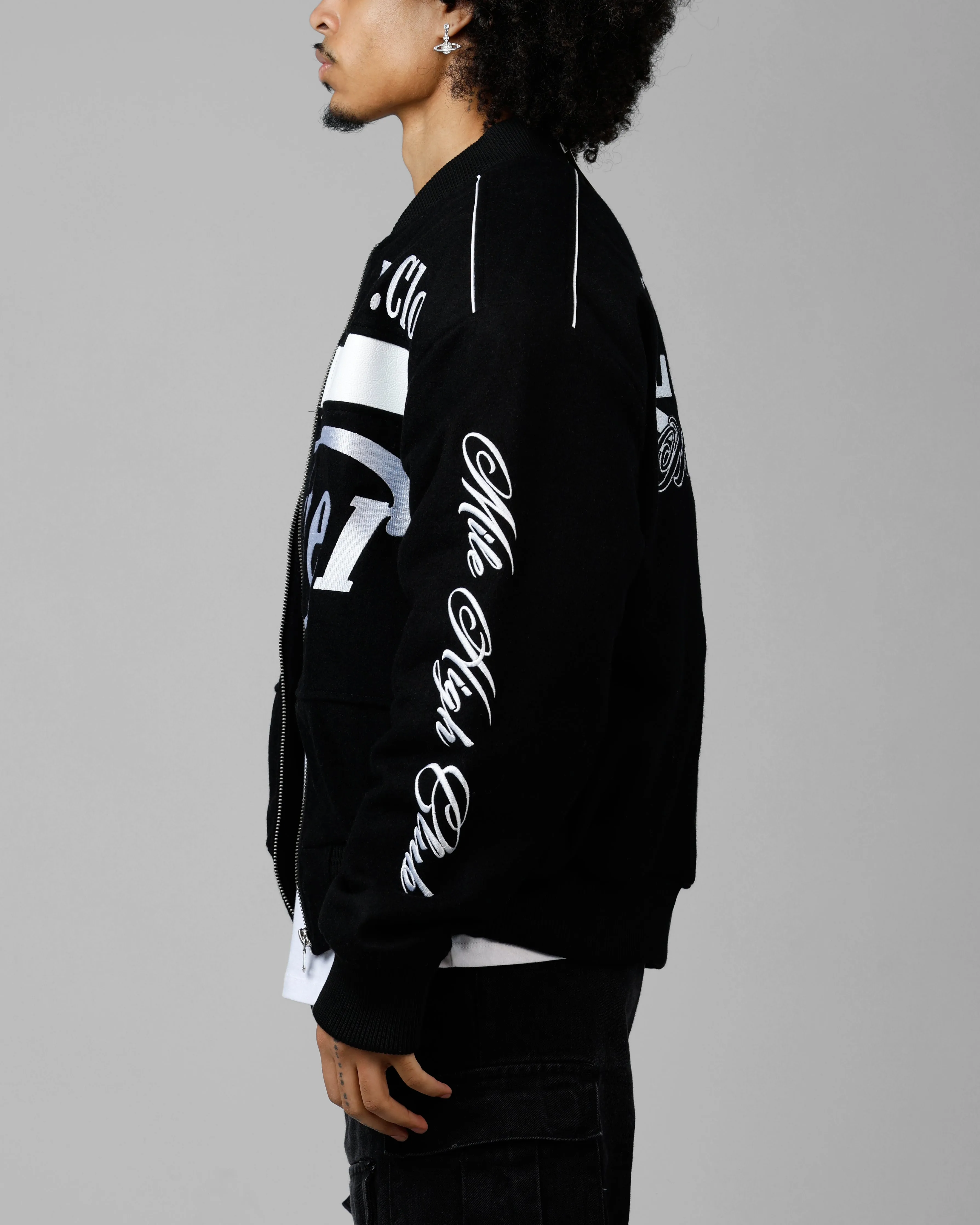 Loiter Aviation Bomber Jacket Black sold by Culture Kings product image thumbnail 5