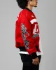 Loiter Aviation Bomber Jacket Red/Black sold by Culture Kings