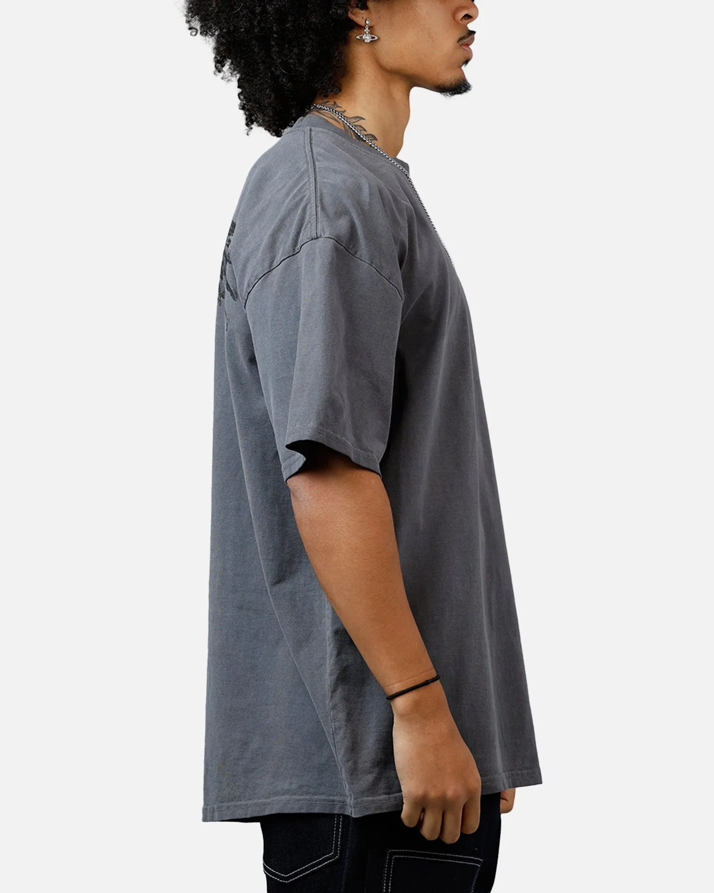 Saint Morta Raven T-Shirt Washed Charcoal sold by Culture Kings product image thumbnail 4