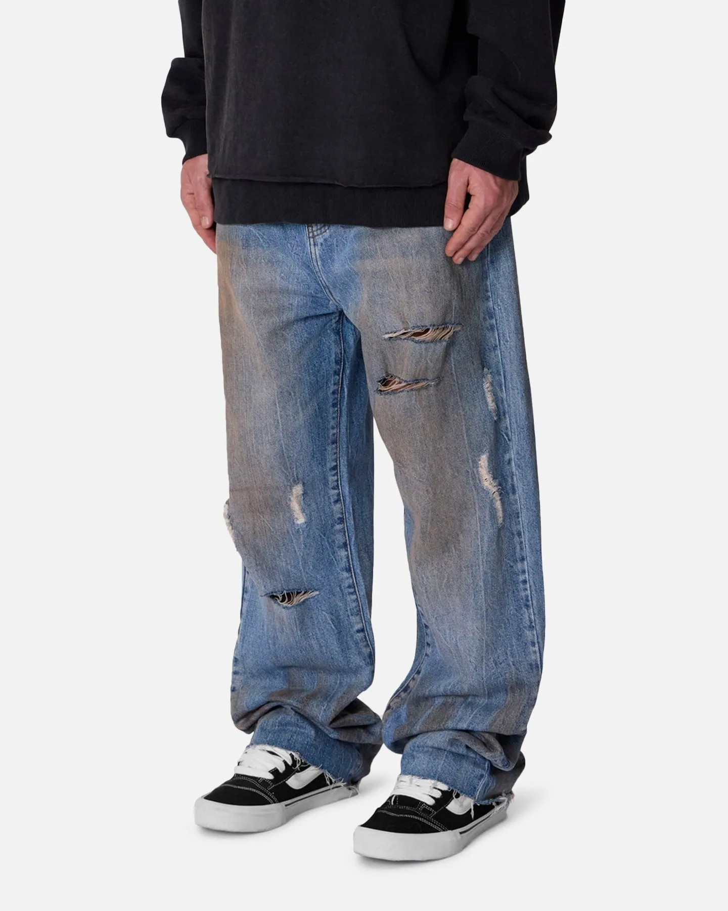 MNML Ultra Baggy Run Over Denim Jeans Blue sold by Culture Kings product image thumbnail 2