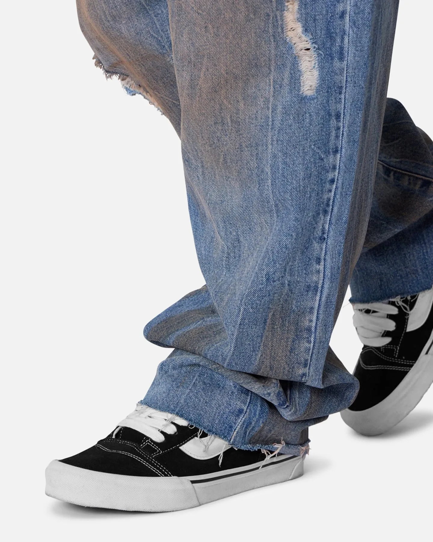 MNML Ultra Baggy Run Over Denim Jeans Blue sold by Culture Kings product image thumbnail 5