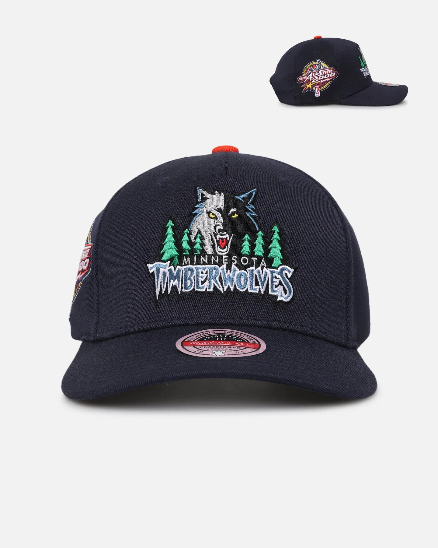 Mitchell & Ness Minnesota Timberwolves 'All Star Collection' MVP Snapback Navy sold by Culture Kings