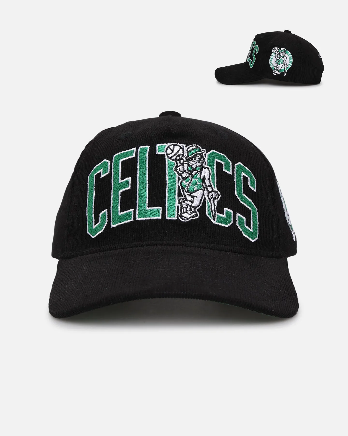 Mitchell & Ness Boston Celtics 'Luck of the Irish' MVP Corduroy Snapback Black sold by Culture Kings