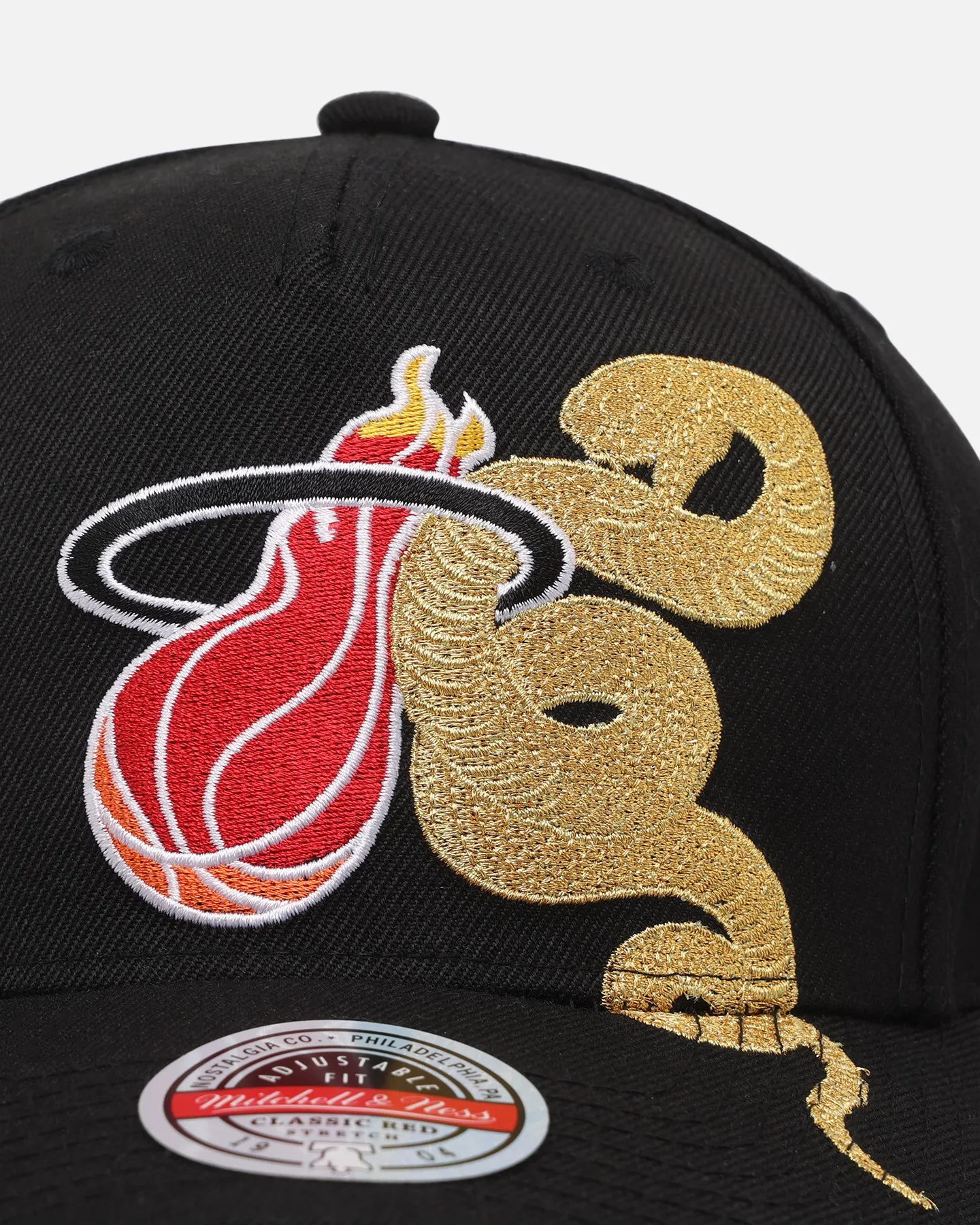 Mitchell & Ness Miami Heat 'Year Of The Snake' MVP Snapback Black sold by Culture Kings product image thumbnail 5