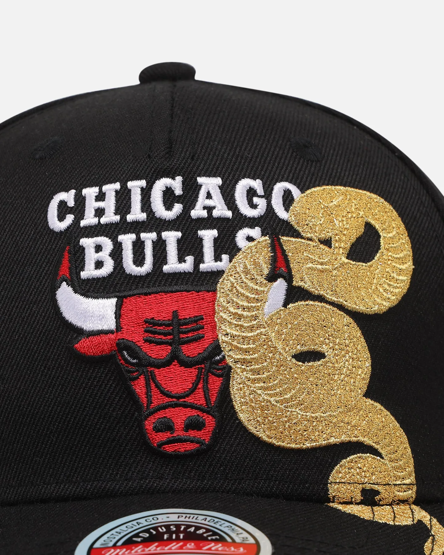 Mitchell & Ness Chicago Bulls 'Year Of The Snake' MVP Snapback Black sold by Culture Kings product image thumbnail 5