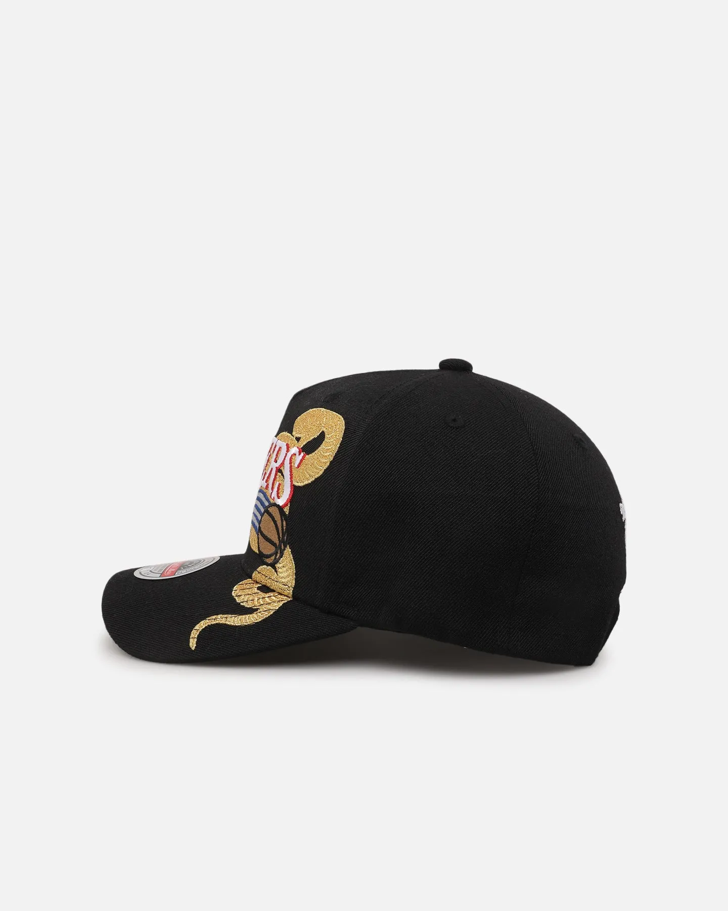 Mitchell & Ness Philadelphia 76ers 'Year Of The Snake' MVP Snapback Black sold by Culture Kings product image thumbnail 4